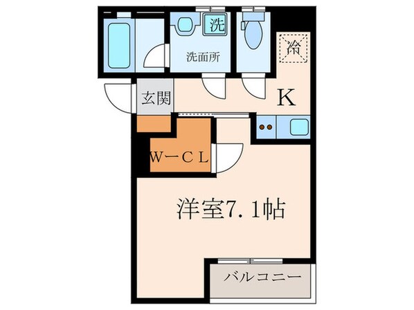 仮）Liberty杭瀬の物件間取画像